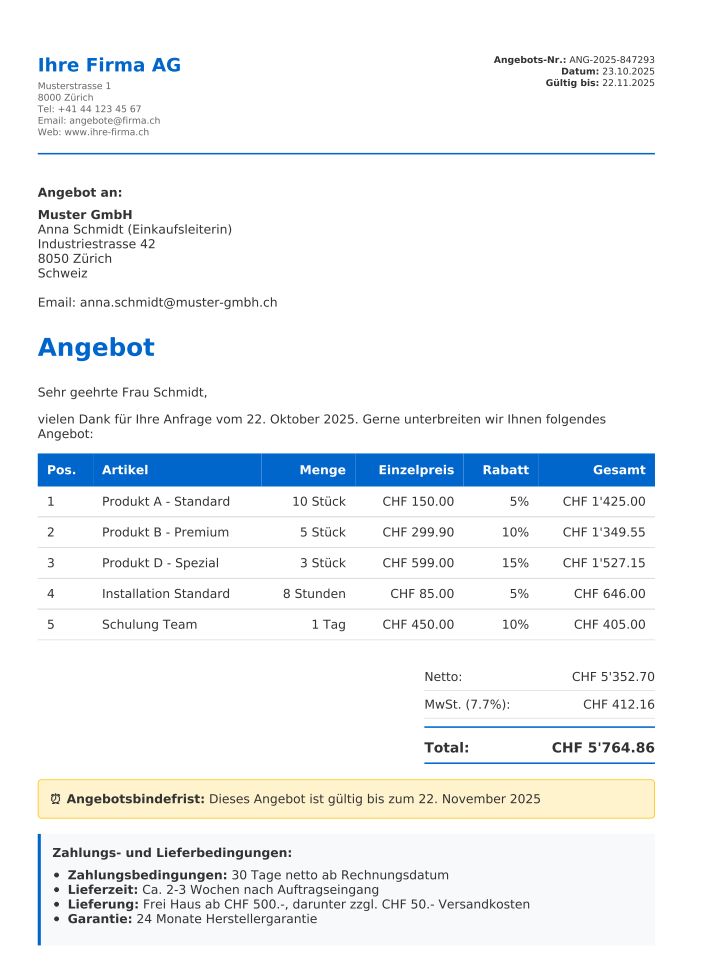 Angebotsagent